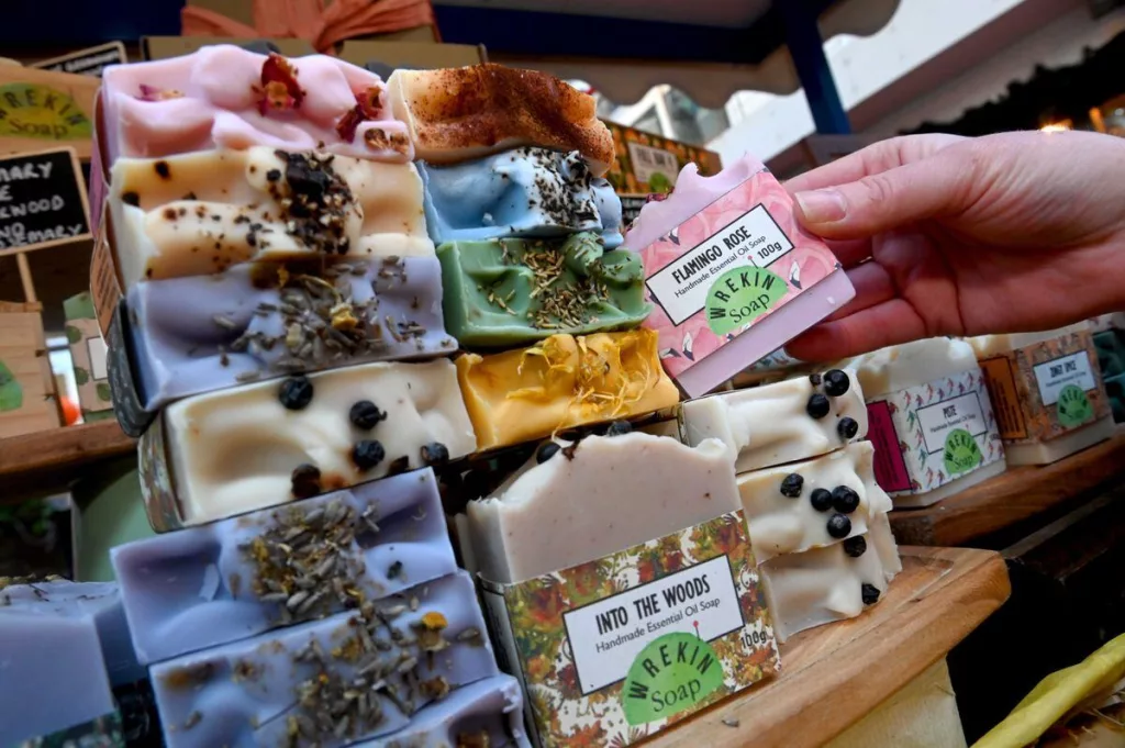 Made in Shropshire Wrekin soaps